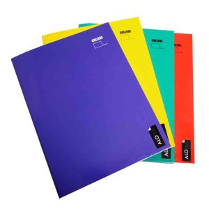 Cuaderno college croquis 80 hojas colores surtidos