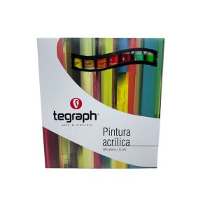 Pintura acrílica 18 colores 12ml