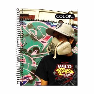 Cuaderno top 7mm 150hj grafitti