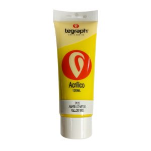 Acrílico 120ml N120 amarillo medio