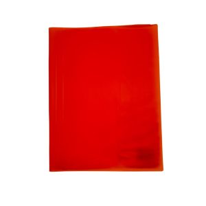 Forro cuaderno college individual rojo