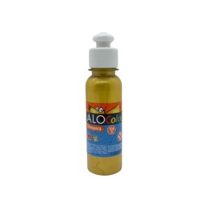 Tempera 120ml metálica dorada