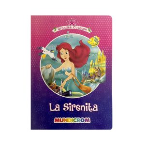 Cuento La Sirenita hoja dura