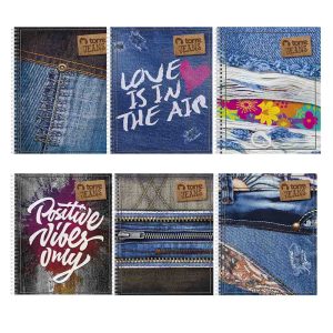 Cuaderno universitario 7mm 100hj jeans