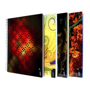 Cuaderno carta 7mm 150 hojas tapa dura surtido