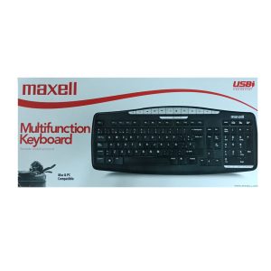 Teclado multimedia USB